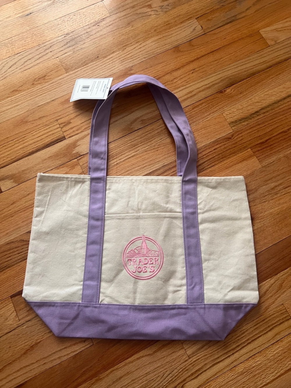 Trader Joe's Large Canvas Tote